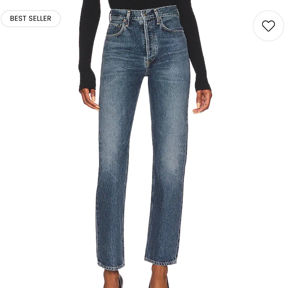 AGOLDE 90s High Rise Pinch Waist Jeans in Portrait